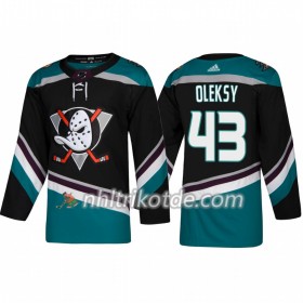Anaheim Ducks Trikot Steve Oleksy 43 Adidas Alternate 2018-19 Authentic - Herren